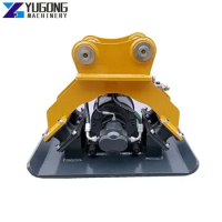 Excavator High Strength Vibratory Hydraulic Plate Compactor Impact Vibrating Soil Compactor Vibrating Vibrating Plate Compactor