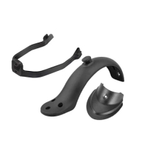 Electric Scooter Rear Mudguard Bracket with Mudguard Fishtail Accessories for Xiaomi M365 Pro