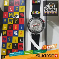JAM TANGAN SWATCH - JAM SWATCH ORIGINAL SB05K103 SWATCH SB05K 103 BIG BOLD JAM TANGAN PRIA JAM PRIA 