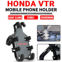 For HONDA VTR1000 VTR 1000 SP-1 SP1 SP-2 FV FW FX FIRESTORM VTR1000F Motorcycle Handlebar Mobile Phone Holder Stand Bracket