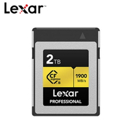 Lexar 雷克沙 Professional Cfexpress Type B Gold Series 2TB 記憶卡