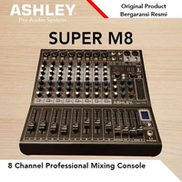 Mixer Audio Ashley Super M8 Bluetooth Usb