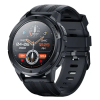 New 1.43 Inch Amoled 1atm Waterproof Pedometer Smartwatch Heart Rate Monitor Bluetooth Call Smart Watch for Android Ios 410mah