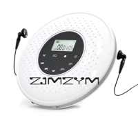 Portable Smart Bluetooth CD Player with Wired Headphones Support TF Card MP3 Music Player With LCD Display Touch Button