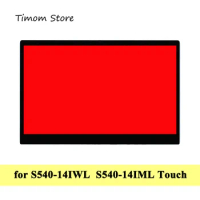 for S540-14IWL 81QX Touch Laptop Lenovo ideapad S540-14IML 81V0 14.0" LCD LED Assembly 1920*1080 IPS Innolux N140HCN-EA1 01YN151