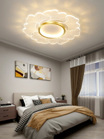 北歐ins臥室燈創意圓形書房客廳環形燈具簡約現代超薄led吸頂燈