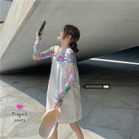 KUMI時尚減齡套裝內搭薄款打底T恤女夏季設計感工裝背帶褲兩件套