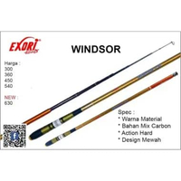 joran pancing exori windsor 300 360 450 540 630 cm tegek carbon hard 360cm