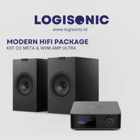 Paket Modern HiFi Stereo KEF Q3 Meta & WiiM Amp Ultra