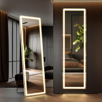 [Black Friday]Sweet Furniture Full Length Mirror Body Mirror Floor Standing Mirror Hanging Or Leanin