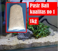 PASIR BALI MURAH PASIR AQUARIUM PASIR AQUASKAPE 1KG PASIR IKAN HIAS PRESISI