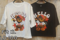 KAOS CEWEK LENGAN 3/4 FIT XL JUMBO KAOS CEWEK JUMBO SUPER MURAH