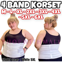 4 Band Korset Belt M L Xl Xxl 3Xl 4Xl 5Xl 6Xl 7Xl Stagen Cs Sc Melahirkan Jumbo Big Pasti Ori