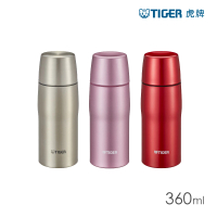 TIGER虎牌 日本製超輕量_不鏽鋼真空保溫杯360ml(MJD-A036)(保溫瓶)