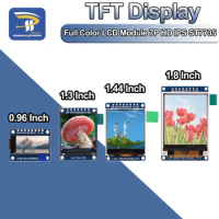 TFT Display 0.96 1.3 1.44 1.8 inch IPS 7P SPI HD 65K Full Color LCD Module ST7735 / ST7789 80*160 240*240 (Not OLED) For Arduino