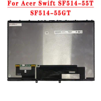 14.0'' 1920X1080 FHD 30 Pins LCD Screen Display Touch Digitizer Panel Matrix Assembly For Acer Swift5 SF514-55T SF514-55 Series