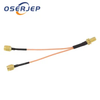 SMA Female To SMA Male Connector Splitter Combiner RF Coaxial Pigtail Cable Use for 3G 4G Modem HUAWEI ZTE Antenna