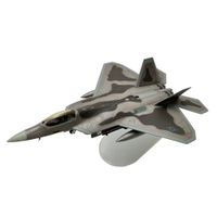 1:100 1/100ขนาดสหรัฐ F-22 F22 Raptor ต่อสู้รุ่นเครื่องบินรบ D Iecast โลหะเครื่องบินเครื่องบินรุ่นเด็กของขวัญของเล่น