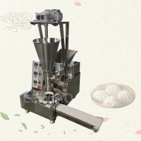 Tainless Steel Siopao Steamed Stuffed Bun Making Machine Nepal Momo Machine Maker Automatic Soup Dumpling Momo Baozi Machine