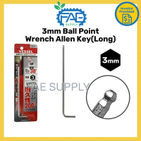 Vessel 8300BP-L 3mm Ball Point Wrench Allen Key Long Type
