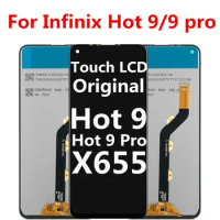 For Infinix Hot 9 X655 X655C X655 X655D LCD Display Screen For Infinix For Infinix Hot 9 Pro Touch Panel Replacement