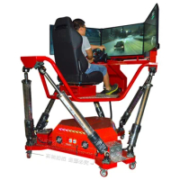 Game Hall Amusement Park Device Equipment 3 Screens HD VR Driving Car 3D Video Arcade Simulator Adult Car Racing Game Machine