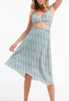 Sunseeker Messy Beauty綠色沙灘半身長裙