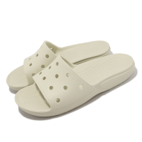 Crocs 拖鞋 Classic Slide 男鞋 女鞋 骨白 米 經典 洞洞拖 卡駱馳 2061212Y2