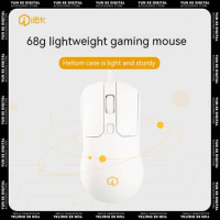irok HE2 Wired Gaming Air Mouse 68g Game mice Switchable 6000Dpi Gaming Mouse Laptop Gamer Mouse for PC Computer Game Accessory