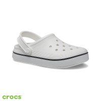 【Crocs】童鞋 平板洞洞鞋小童克駱格(208479-100)