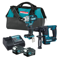 MAKITA 牧田 CLX219SMX1 12V 充電式鎚鑽 衝擊起子機雙主機超值套裝組