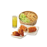 【21風味館】1111 炊粉飯捲炸雞獨享餐 好禮即享券(黃金飯捲+炊粉佐雞汁時蔬+風味棒腿x2+中杯蜂蜜綠茶)