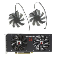 New 85MM 4PPIN RTX 3060 GPU fan suitable for Windy RTX 3060, RTX 3060 Ti Wind Chaser EX graphics card cooling fan