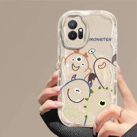 เคสสำหรับ vivo T1 5G vivo T1 PRO 5G/vivo S15E ฝาครอบมอนสเตอร์ ลายไอศกรีมคลื่น เคสโทรศัพท์บางเฉียบนุ่