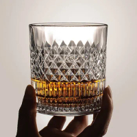 Glass Transparent Whiskey Glass Home Creative Liquor Spirits Wine Glass Beer Glass