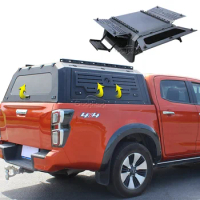 4x4 pickup truck steel bed hardtop canopy with outdoor kitchen for hilux ranger navara