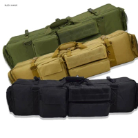 Military Hunting M249 Bag Nylon Gun Sleeve Combat Protection Bag Tactical Gun Bag Shooting Training Sniper Air Gun Sleeve