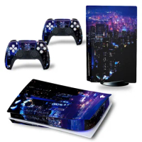 For PS5 Disk Viny Decal Sticker Console + 2 Controller Skin Sticker For Sony Playstation 5 Game Accessories
