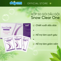Hộp 50 gói dầu gội sạch gàu Snow Clear One 【Không hiệu quả hoàn tiền】