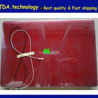 MEIARROW 95%New/Orig LCD Rear Lid For Asus A450 X450 X450C X450V Y481C F450 back cover back shell w/cable Non-Touch,Red