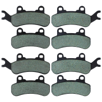 ผ้าเบรกหน้าหลังสำหรับมอเตอร์ไซค์ CAN AM Defender Max 2017 Maverick X3 17-18 Trial 800 1000 2018 Trax