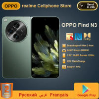 New OPPO Find N3 5G Phone 7.82'' OLED Screen 67W Super VOOC Charge 4085mAh Battery 48MP Camera OTG Google Play Store NFC