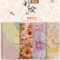 Wallet Book Stand Case For Sony XZ1 Compact XZ2 XZ3 XZ4 XZ5 Xperia Pro-I 5 iii 10 Plus Case Flip Leather Back Cover Flower