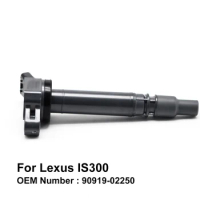 Ignition Coil for Lexus IS300 IS300C Engine Code 3GR-FE 3.0L 3GR-FSE 3.0LOEM 90919-02250 ( Pack of 4 )