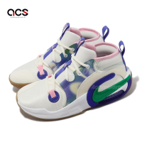 Nike 籃球鞋 Air Zoom Crossover 2 SE GS 白 紫 綠 女鞋 大童鞋 氣墊 運動鞋 FN6675-500