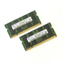 Original DDR2 2GB 2RX8 PC2-6400S 800Mhz SEC Laptop Memory 2G PC2 6400 800 MHZ Notebook Module SODIMM RAM