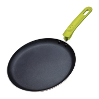 【KitchenCraft】不沾可麗餅平底鍋 綠23.5cm(平煎鍋)
