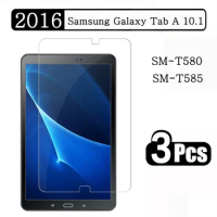 (3 Packs) Tempered Glass For Samsung Galaxy Tab A 10.1 2016 SM-T580 SM-T585 T580 T585 Screen Protector Tablet Film