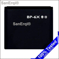 10pcs Battery for Nokia BP-6X Battery for Nokia 8800 8860 Sirocco N73i Mobile Phone Battery SanErqi
