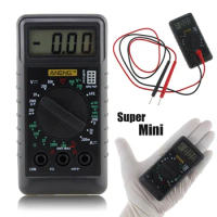 Mini Multimeter Tools AC/DC Ture RMS Portable Multimetro Tester High-precision Low Battery Indicator for Electrician Supplies